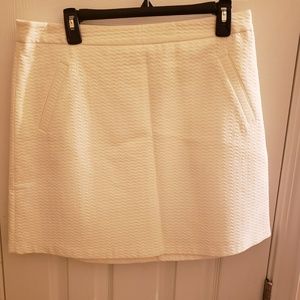 White skirt
